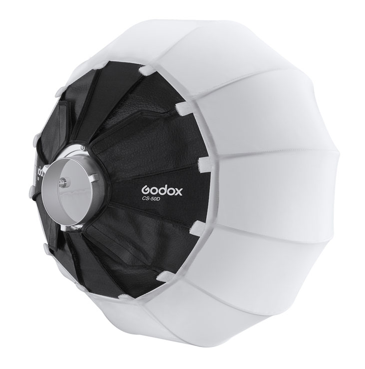 Softbox Lantern Godox CS-50D tipo globo montura Bowens