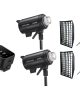 Kit 2 flashes Godox DP600III-V para Sony con accesorios. Foto321.com