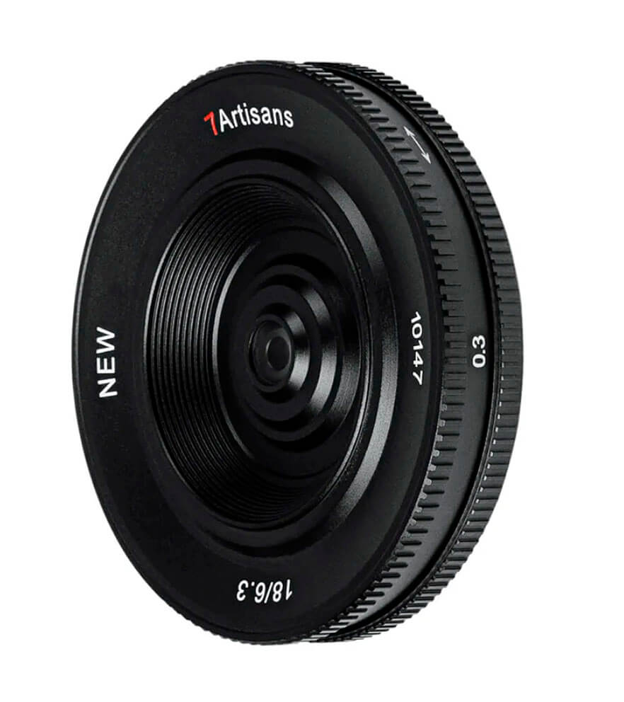 7Artisans 18mm f/6.3 Mark II para Sony E | Objetivo Pancake APS-C Compacto