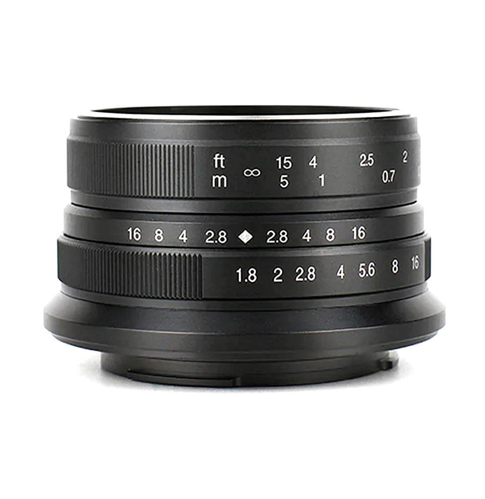 Objetivo 7Artisans 25mm F/1.8 Nikon Z APS-C con enfoque Manual