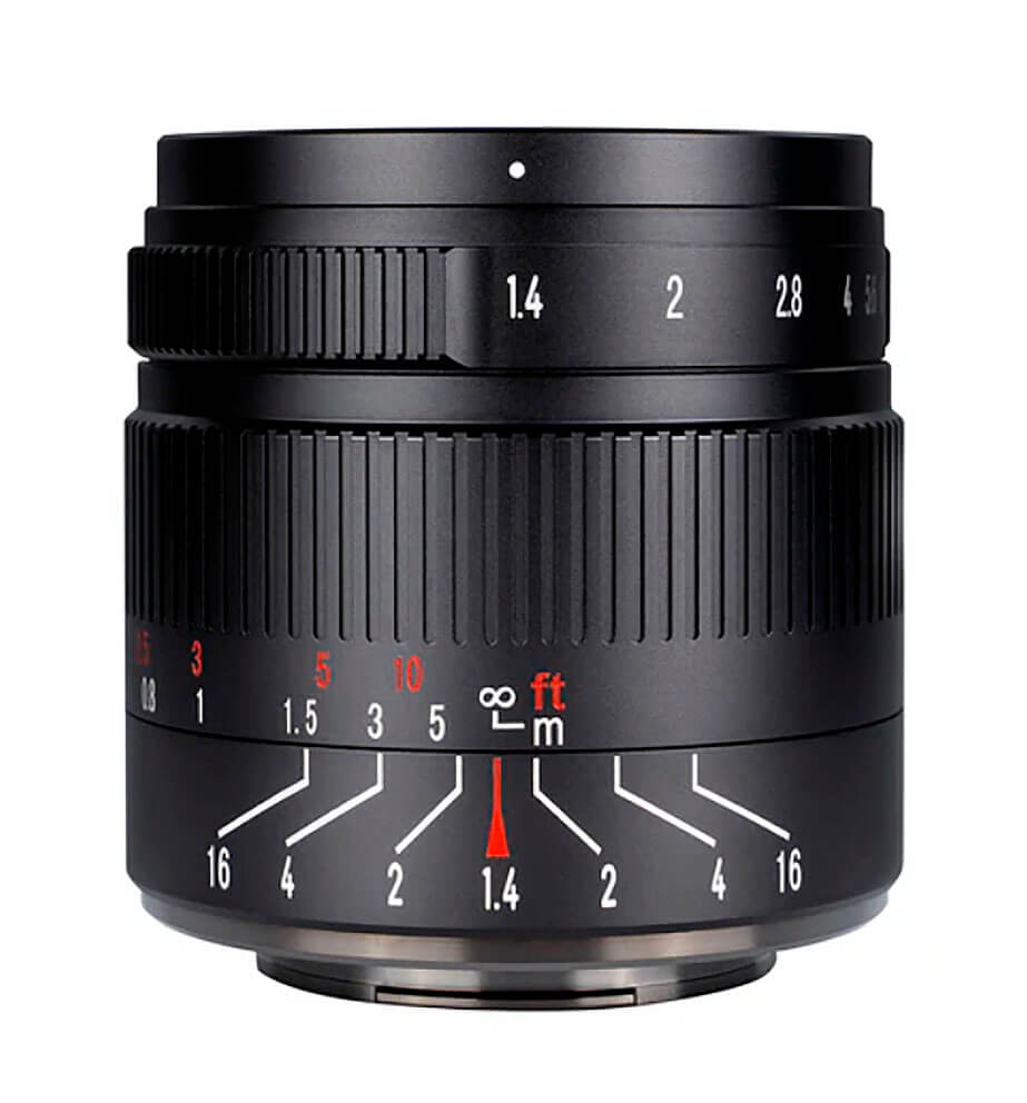 Objetivo 7Artisans 55mm f1.4 Mark II para Sony E | Retrato APS-C Manual