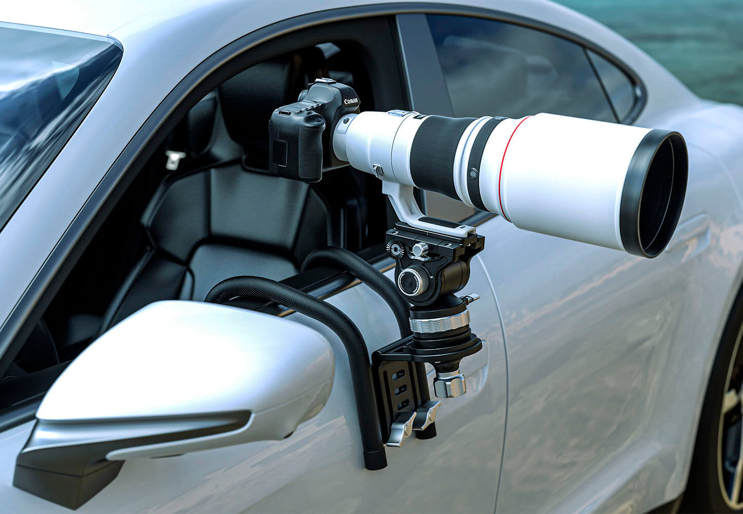 Soporte de Ventana Leofoto WN-03 para vehiculo