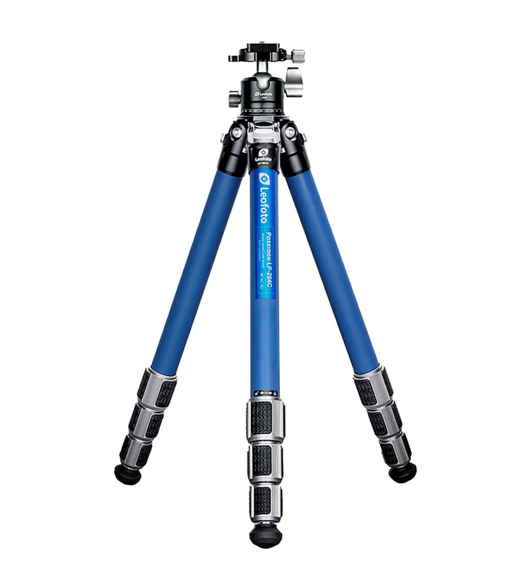 Leofoto LP-284C + LH-30 | Trípode de carbono profesional sin columna Leofoto LP-284C + LH-30 | Trípode de carbono profesional sin columna