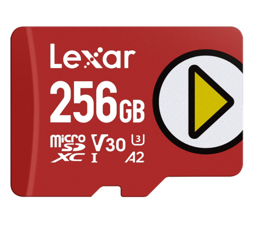 Lexar PLAY microSDXC 256GB UHS-I V30 A2