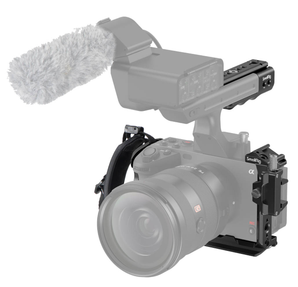 SmallRig 4184 – Jaula Modular para Sony FX30 / FX3 con Rieles NATO y Placa Arca-Swiss SmallRig 4184 – Jaula Modular para Sony FX30 / FX3 con Rieles NATO y Placa Arca-Swiss