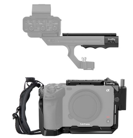 SmallRig 4184 – Jaula Modular para Sony FX30 / FX3 con Rieles NATO y Placa Arca-Swiss