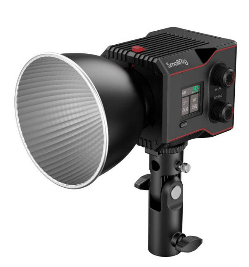 SmallRig 4376 LED Video Light COB RC 60B con Powerbank Clamp