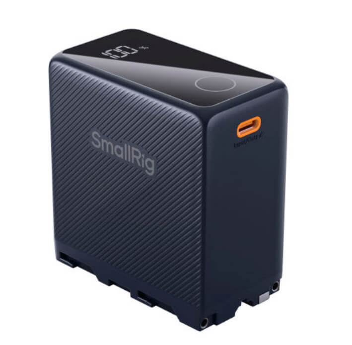 SmallRig 4469 Batería Recargable USB-C NP-F970 para Cámara y Accesorios