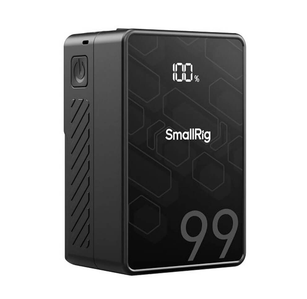 SmallRig 4608 V-Mount Battery Mini VB99 SE | Batería Profesional 99Wh para Cine y Video