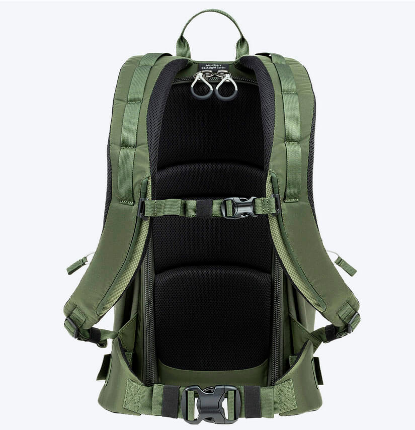 Think Tank BackLight Sprint Montane Green – Mochila fotográfica ligera y compacta Think Tank BackLight Sprint Montane Green – Mochila fotográfica ligera y compacta