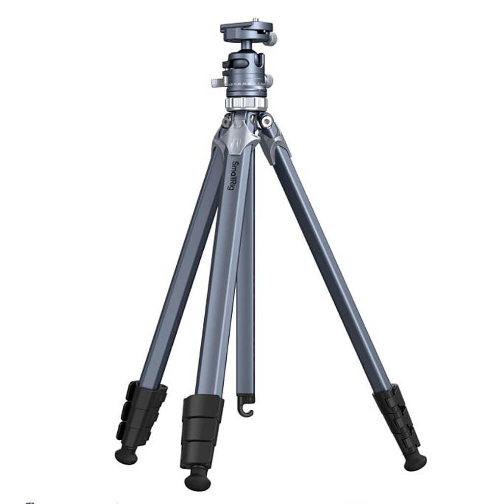 SmallRig 4222B AP-02 Lightweight Travel Tripod: trípode de viaje ligero con rótula SmallRig 4222B AP-02 Lightweight Travel Tripod: trípode de viaje ligero con rótula