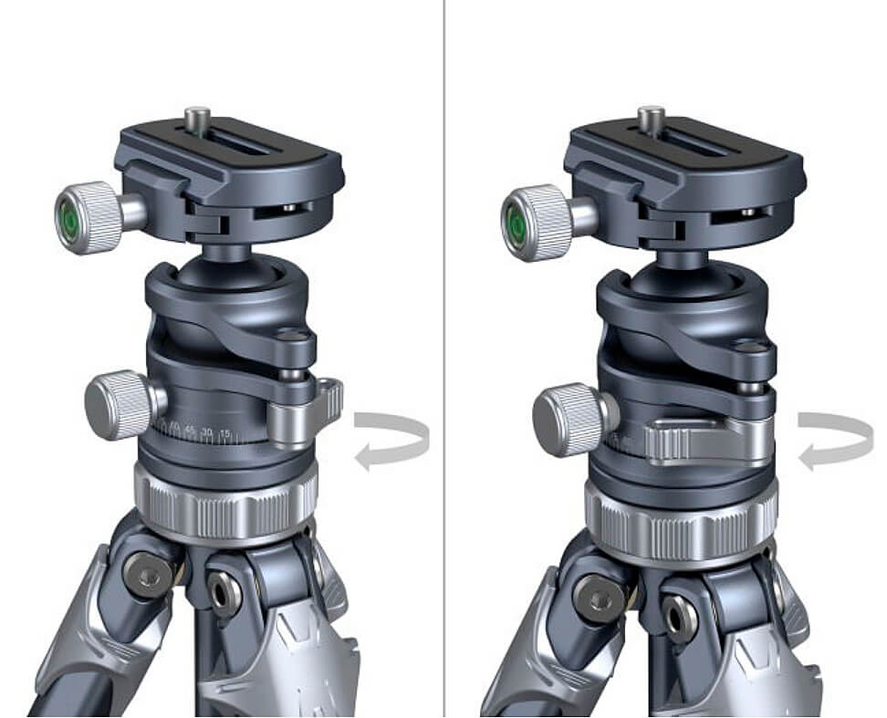 SmallRig 4222B AP-02 Lightweight Travel Tripod: trípode de viaje ligero con rótula SmallRig 4222B AP-02 Lightweight Travel Tripod: trípode de viaje ligero con rótula