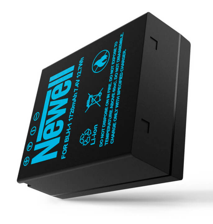 Batería Newell Plus BLH-1 para Olympus OM-D E-M1 Mark II y E-M1X Batería Newell Plus BLH-1 para Olympus OM-D E-M1 Mark II y E-M1X