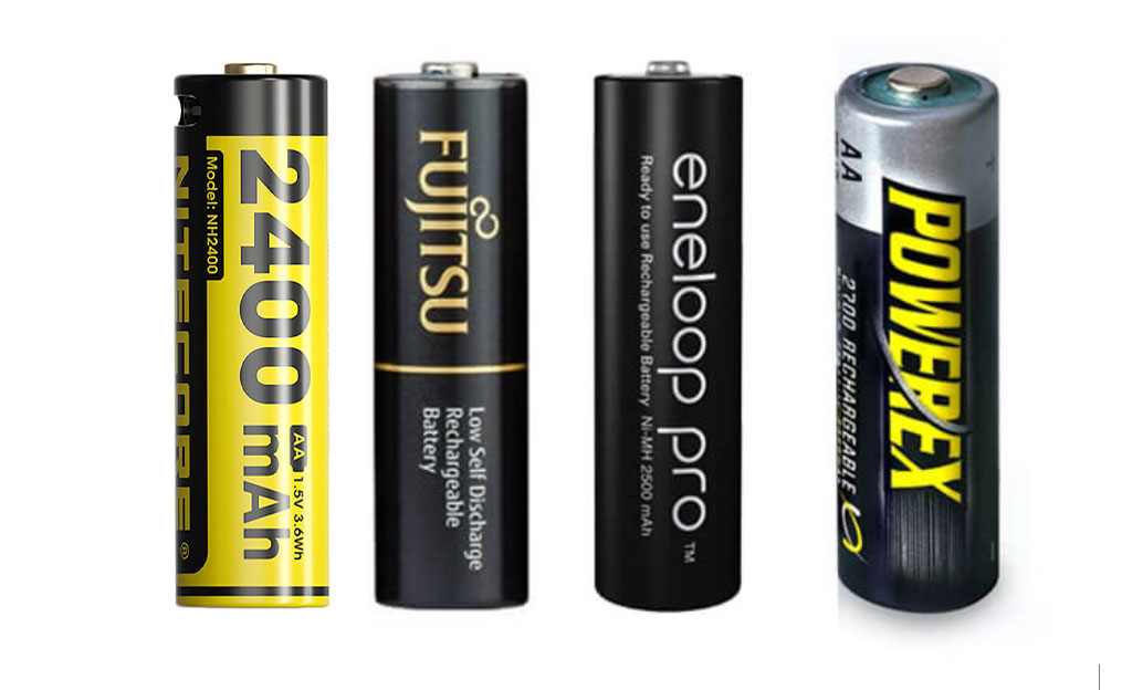 Pilas y baterías recargables para fotografía y flashes