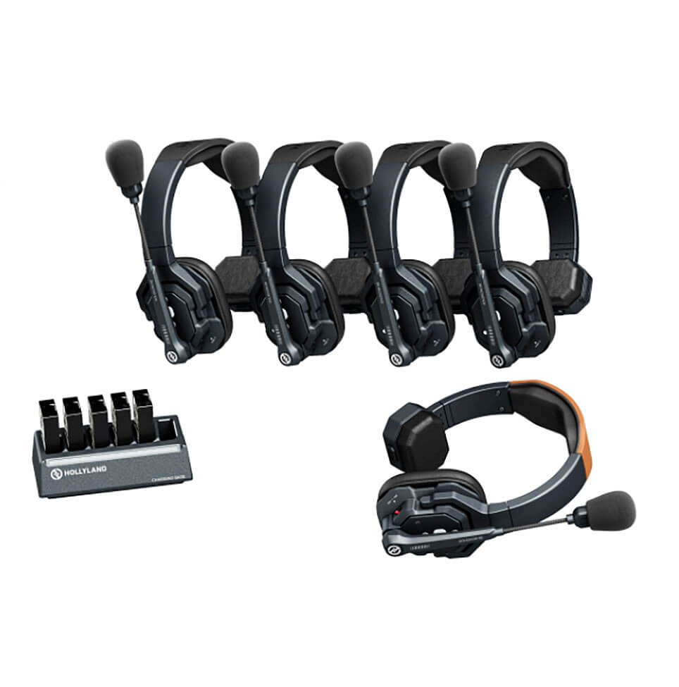 Hollyland Solidcom SE 5S – Intercom inalámbrico 5 usuarios