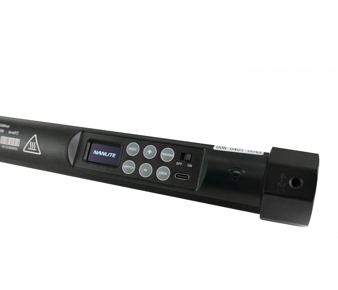 Nanlite Pavotube II 30XR con Batería - Tubo LED RGB Profesional Nanlite Pavotube II 30XR con Batería - Tubo LED RGB Profesional