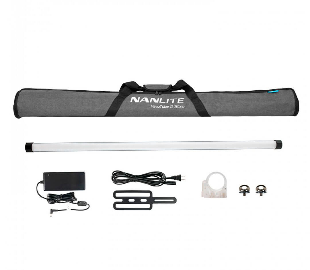 Nanlite Pavotube II 30XR con Batería - Tubo LED RGB Profesional
