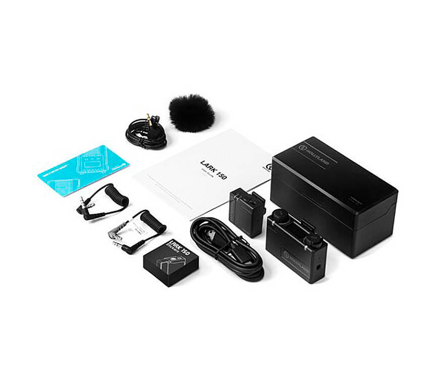 Hollyland LARK 150 Solo – Micrófono inalámbrico compacto para vídeo profesional Hollyland LARK 150 Solo – Micrófono inalámbrico compacto para vídeo profesional