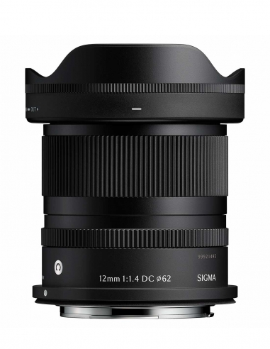 Sigma 12mm F1.4 DC Contemporary para Canon RF | Ultra Gran Angular APS-C