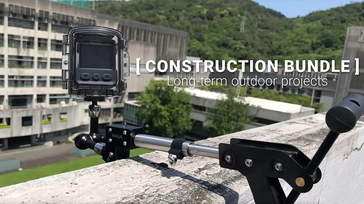 Brinno TLC2020 con pinza de sujeción para time-lapse