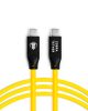 Cable USB-C a USB-C CobraTether 5m Amarillo 20G