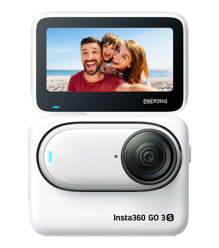 Insta360 GO 3S Standard Edition Arctic White 64GB - Cámara de acción compacta
