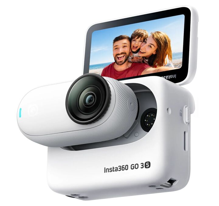 Insta360 GO 3S 64GB Arctic White | Cámara de acción 4K Insta360 GO 3S 64GB Arctic White | Cámara de acción 4K