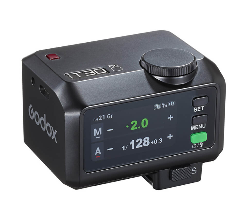 Godox iT30Pro Flash TTL | Compatible con Canon, Nikon, Sony, Fujifilm y Olympus