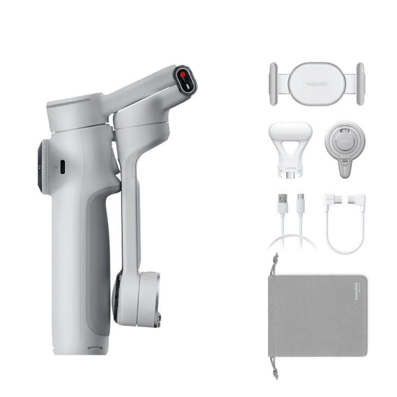 Insta360 Flow 2 Pro Creator Bundle – Stone Gray