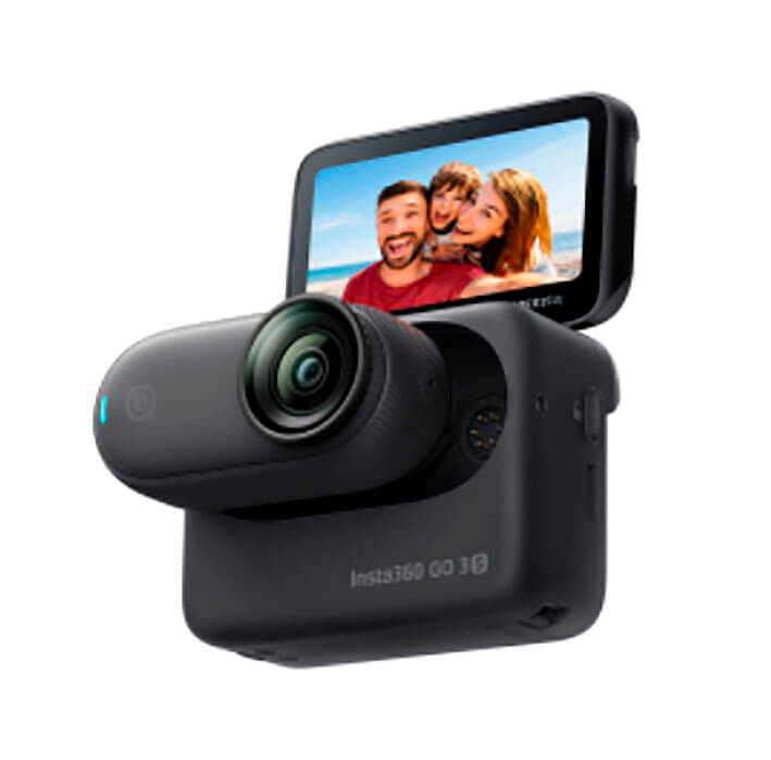 Insta360 GO 3S Standard Edition Midnight Black con 128GB