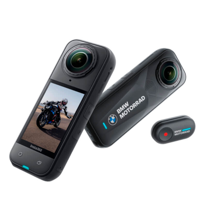 Insta360 X5 BMW Motorrad Edition cámara 360 grados resistente al agua Insta360 X5 BMW Motorrad Edition cámara 360 grados resistente al agua