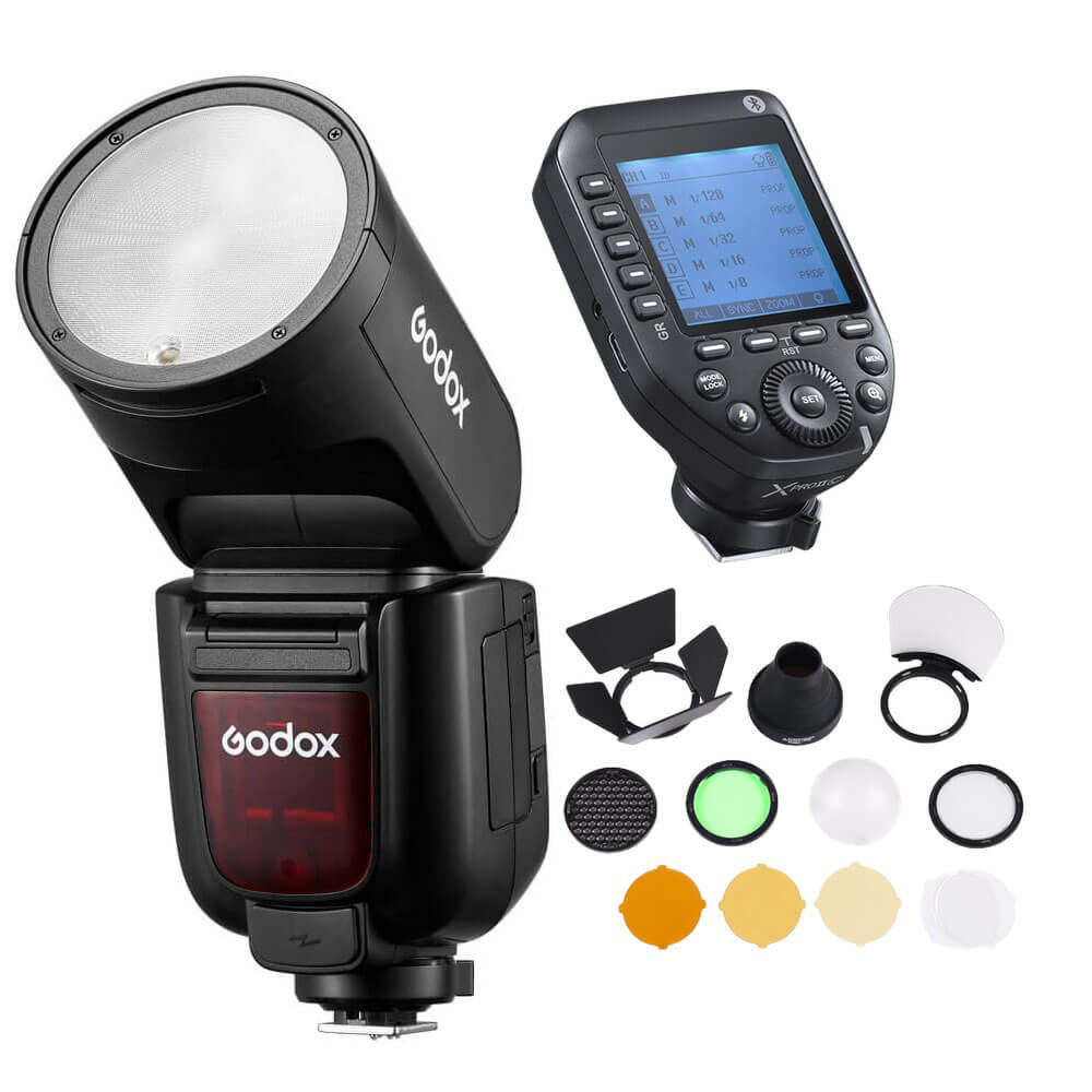 Kit Godox V1Pro-F Fuji con XPro II-F y AK-R1