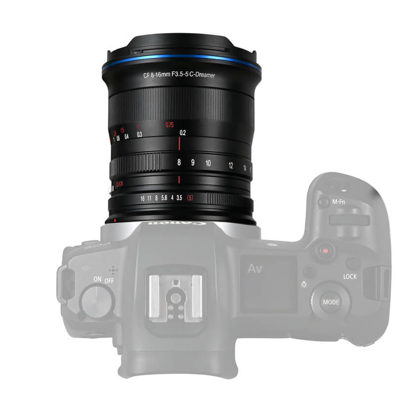 Laowa 8-16mm f/3.5-5 Zoom CF Canon RF | Ultra gran angular APS-C Laowa 8-16mm f/3.5-5 Zoom CF Canon RF | Ultra gran angular APS-C