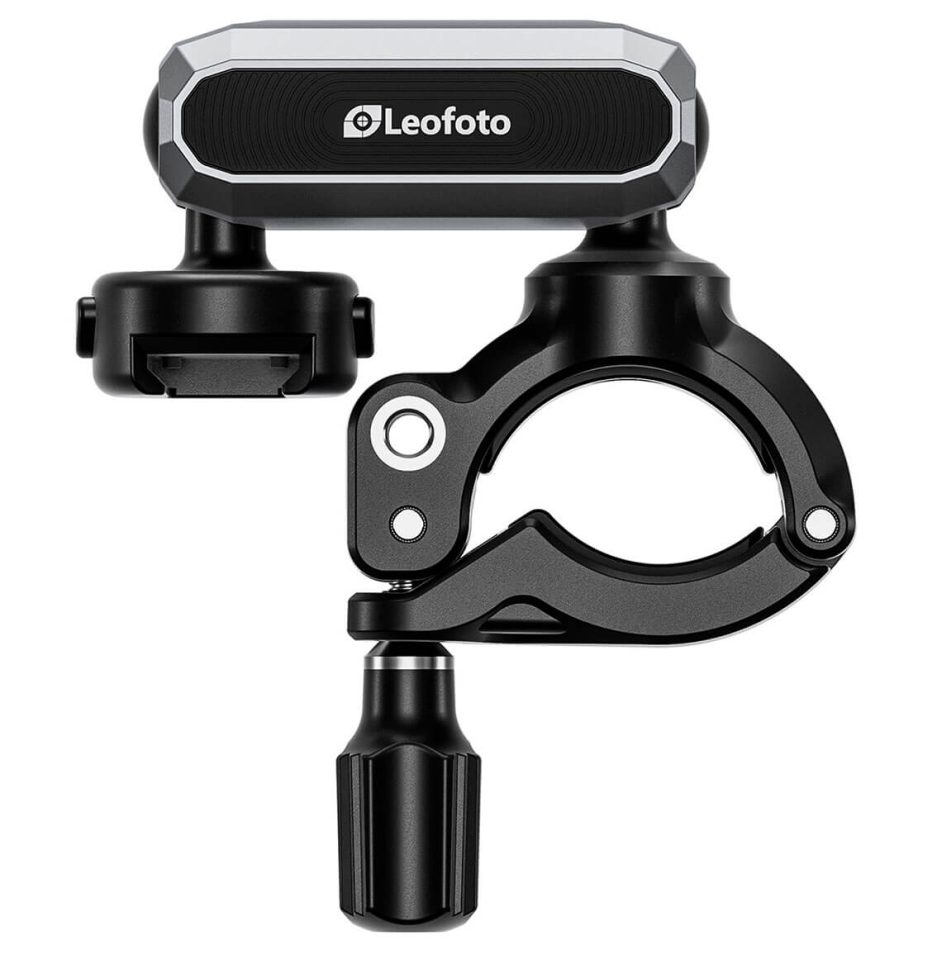 Leofoto LAC-02 – Soporte de Manillar para Cámaras Deportivas