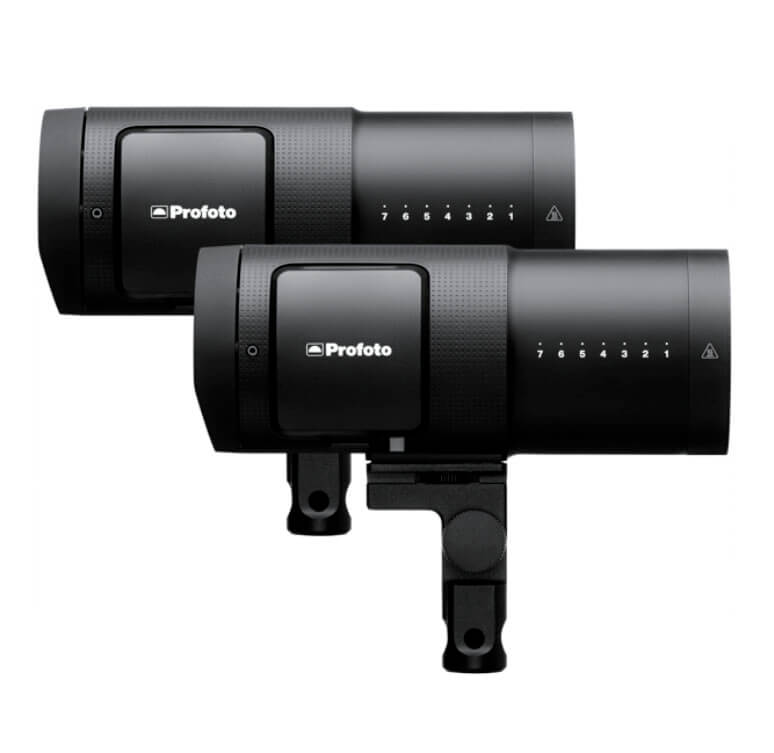Profoto B30 Duo Kit con 2 flashes de 500 Ws, LED bicolor y AirX