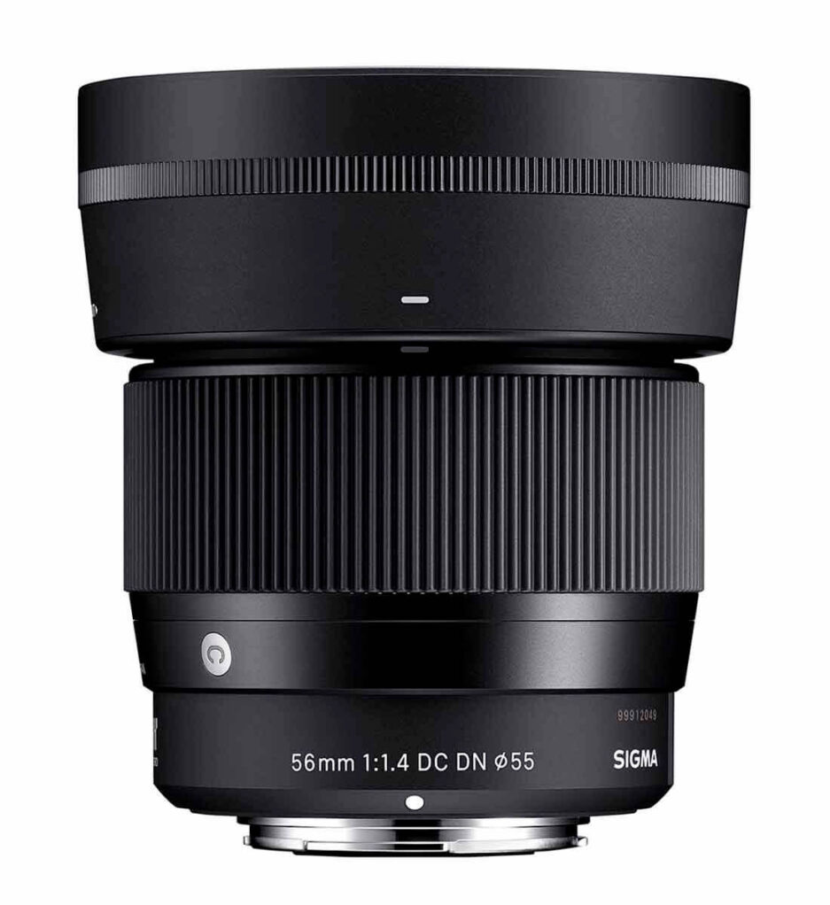 Sigma 56mm F1.4 DC DN Contemporary – Teleobjetivo compacto para cámaras sin espejo Sigma 56mm F1.4 DC DN Contemporary – Teleobjetivo compacto para cámaras sin espejo