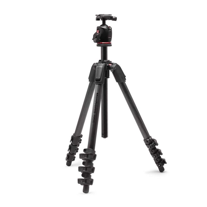 Manfrotto 055XPRO AS Carbono con Rótula de Bola Manfrotto 055XPRO AS Carbono con Rótula de Bola