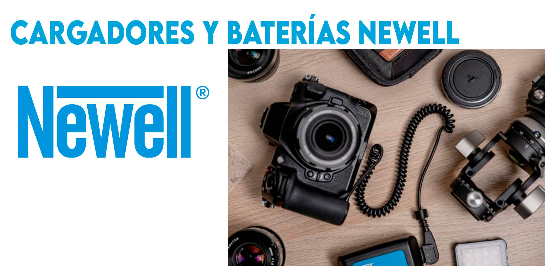 cargadores y baterías Newell