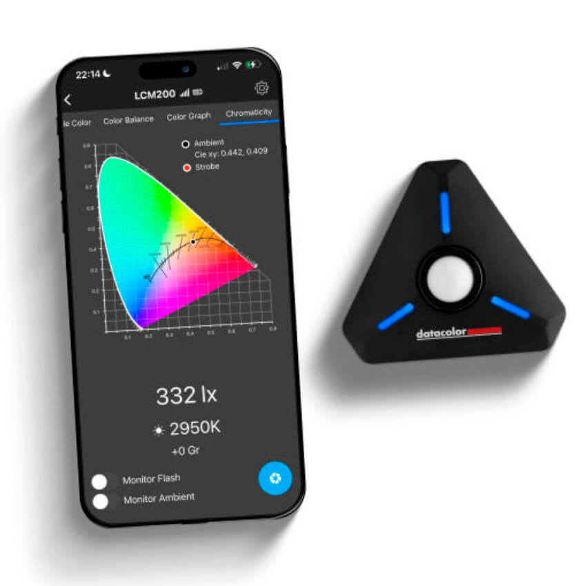 Datacolor LightColor Meter – Medidor de luz y color profesional Datacolor LightColor Meter – Medidor de luz y color profesional