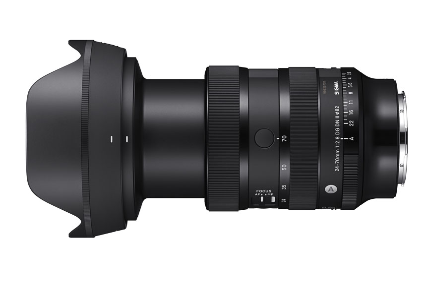 Ejemplo apertura constante f/2.8 en objetivo zoom estándar Ejemplo de apertura constante f/2.8 en objetivo zoom estándar