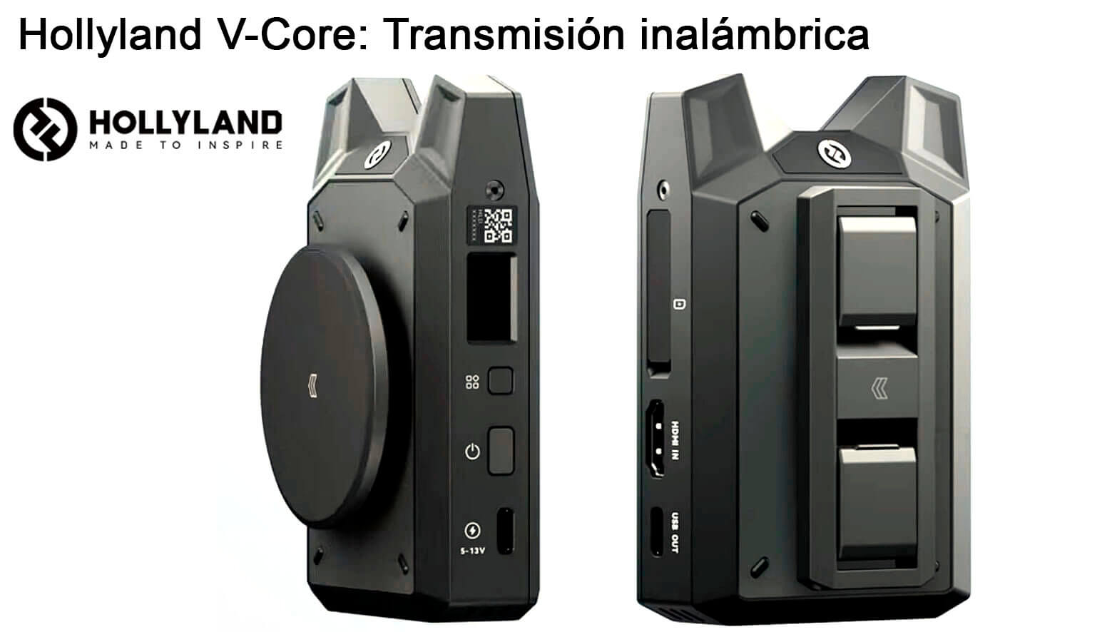 Hollyland VCore: Transmisión inalámbrica para movil o tablet