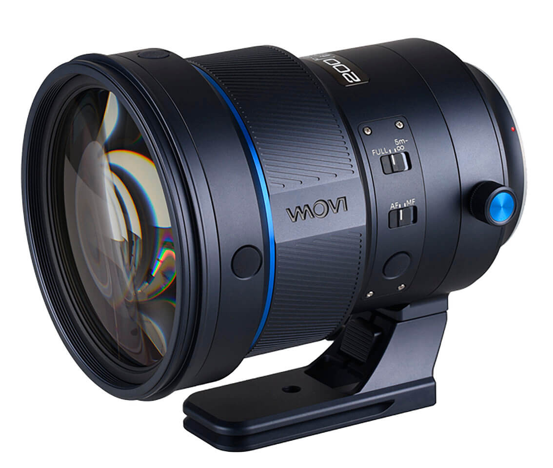 Objetivo Laowa 200mm F2 AF FF para Nikon Z, Canon EF y Sony E