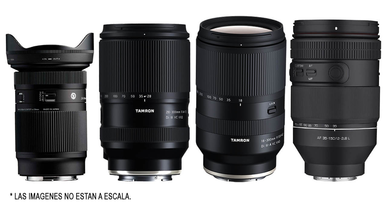 Objetivos Todo Terreno para múltiples usos en fotografía de Samyang, Tamron y Sigma