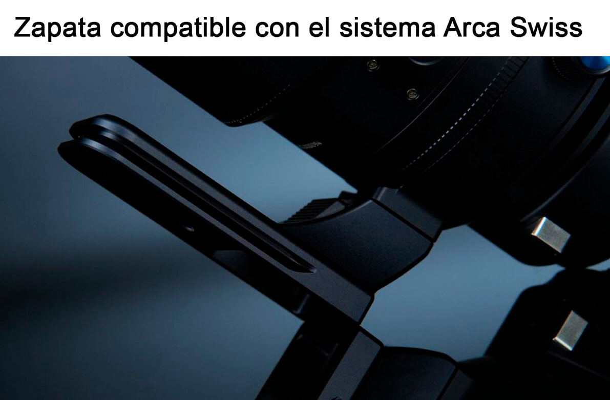 Montura Arca-Swiss del objetivo Laowa 200mm f2 AF FF Montura Arca-Swiss del objetivo Laowa 200mm f2 AF FF