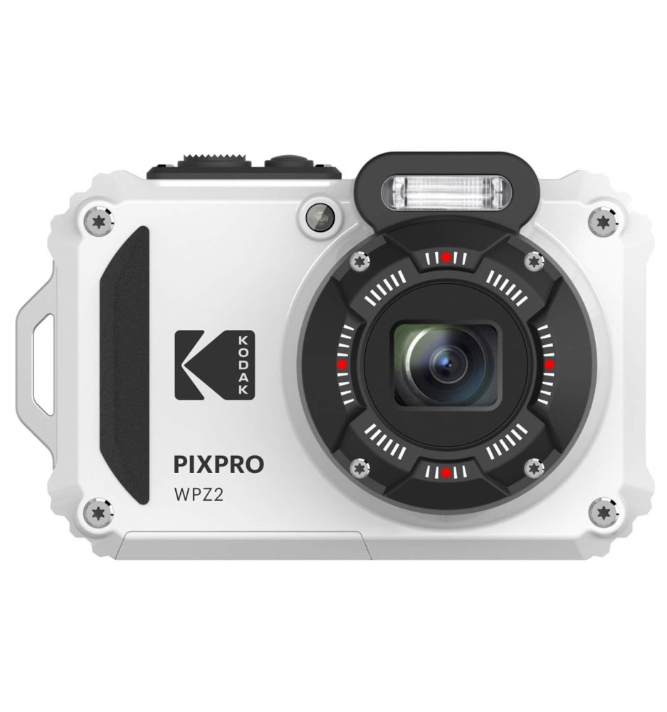 Kodak WPZ2WH Blanco | Cámara deportiva sumergible y resistente Kodak WPZ2WH Blanco | Cámara deportiva sumergible y resistente