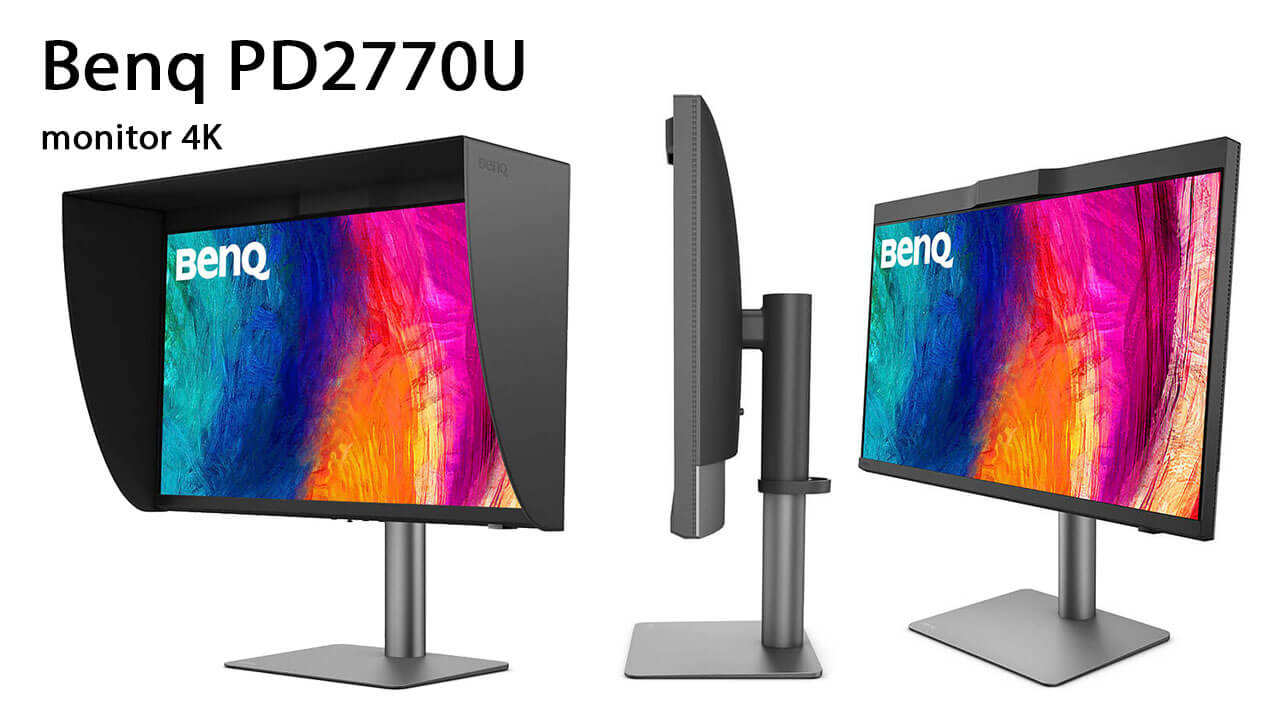 BenQ PD2770U monitor 4K para fotógrafos y creadores
