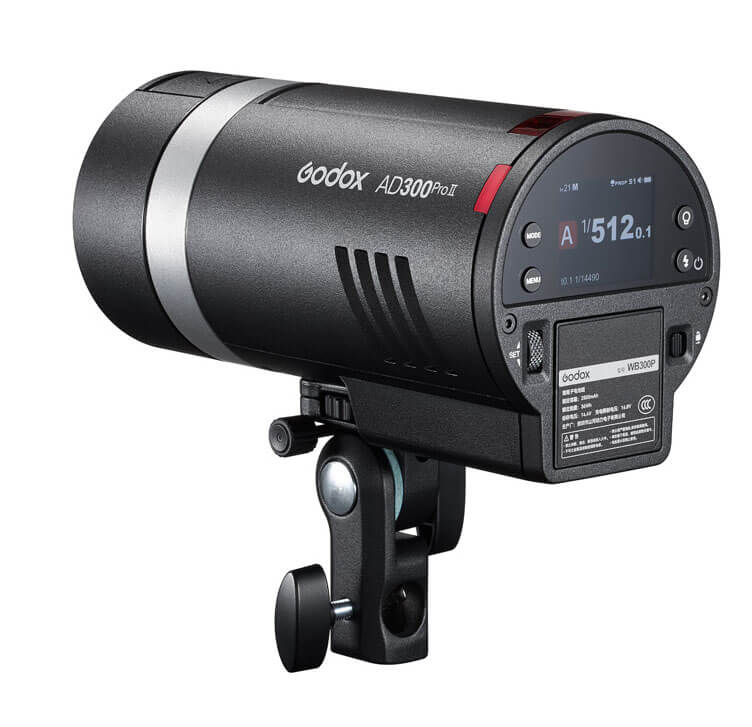 Godox AD300Pro II panel trasero del flash