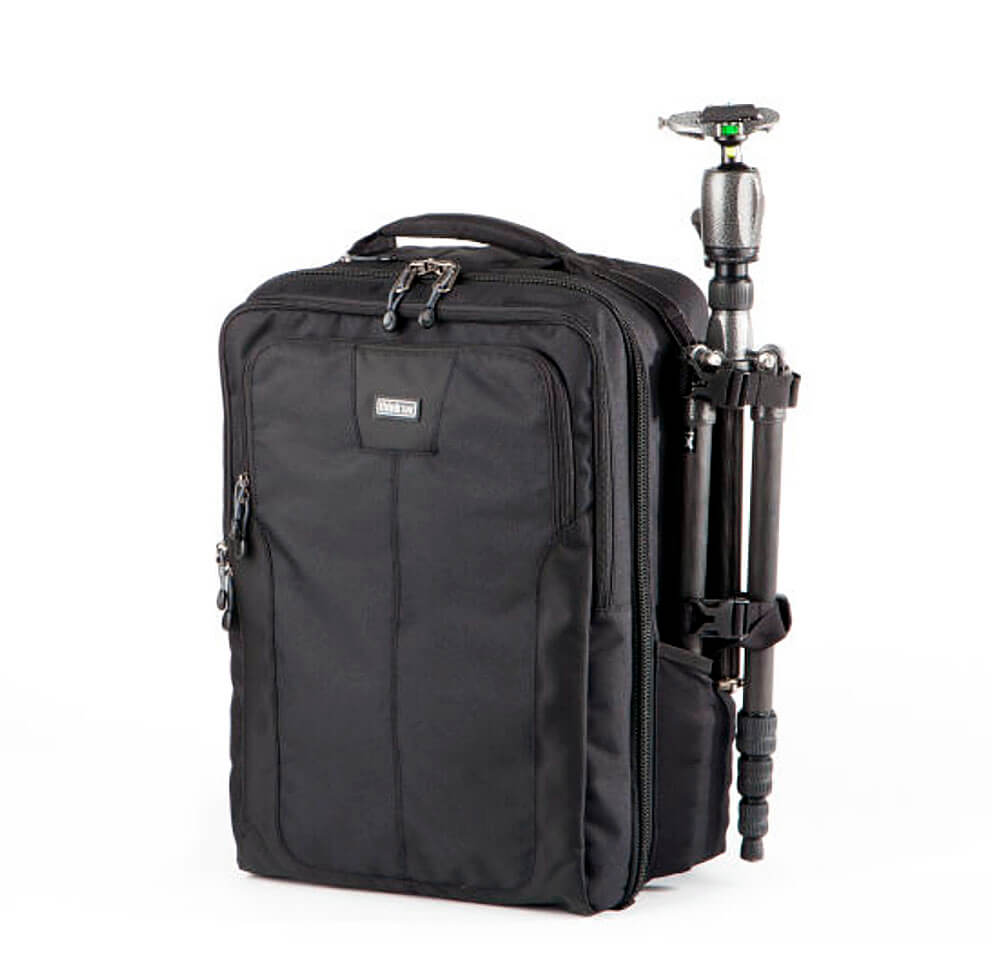 Mochila Think Tank Airport Commuter compatible cabina avión con compartimentos ajustables