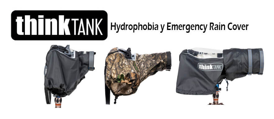 Think Tank Hydrophobia y Emergency Rain Cover