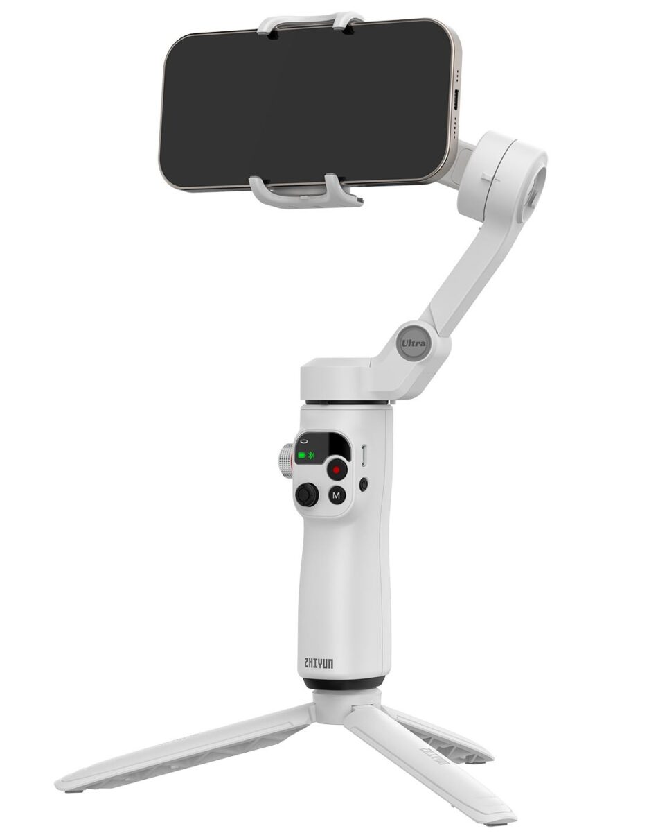 Zhiyun Smooth Q5 Ultra – Gimbal profesional con IA y luz integrada Zhiyun Smooth Q5 Ultra – Gimbal profesional con IA y luz integrada